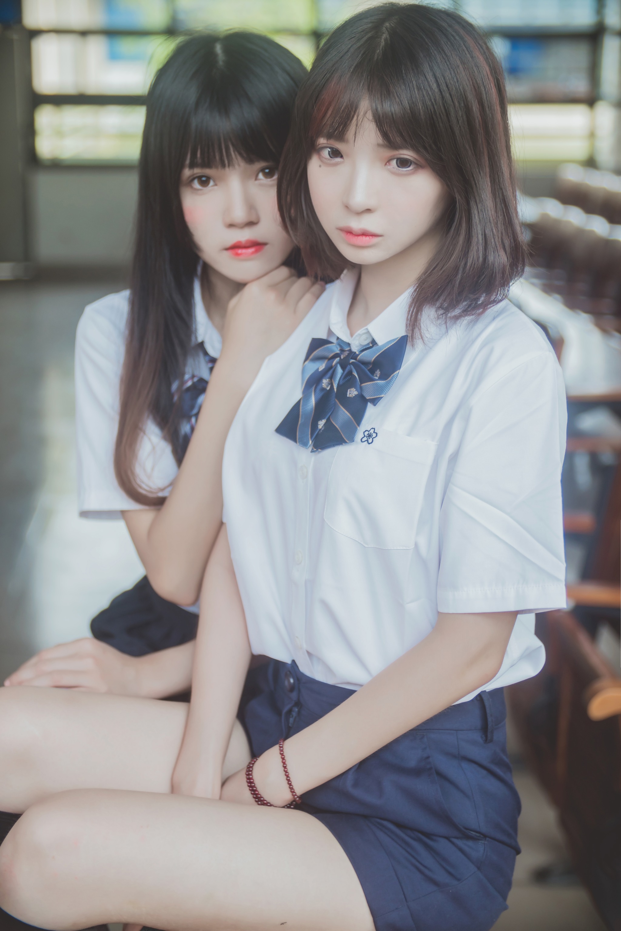 疯猫ss – NO.011 桜桃喵 JK百合1 [43P]-XikXak